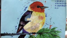 画出心的色彩——公共卫生与管理学院开展心理自画像作品展示活动