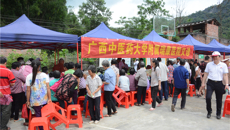 瑞康医院携手区红十字会前往隆安县开展义诊活动