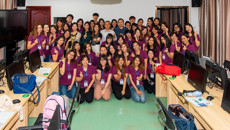 鸭脖迎来泰国碧瑶大学首批45名实习学生