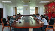 何并文副书记率队到鸭脖军民共建单位开展慰问活动