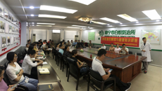 一附院健康体检中心积极开展健康知识讲座进单位活动