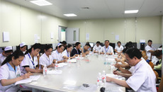 马上就办 真抓实干——附属瑞康医院开展院长行政查房现场办公