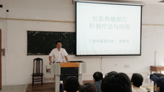 鸭脖举办东盟壮医特色培训班