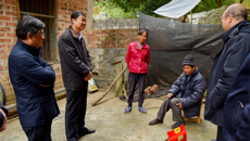 尤剑鹏书记到学校定点扶贫村走访调研