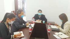 何并文副书记到马克思主义学院现场办公