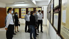 自治区公安厅领导到鸭脖调研