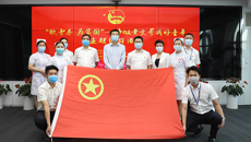 附属瑞康医院团委组织参与“致青春 为家国-争做黄文秀式好青年”主题团日活动