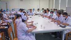 附属瑞康医院领导带队深入关节与运动医学科开展行政查房