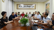 杨世林名誉校长到附属瑞康医院调研指导工作