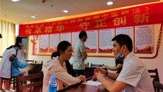 一附院专家走进自治区人防指挥信息保障中心义诊