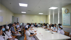 附属瑞康医院领导带队深入肾病内科开展行政查房