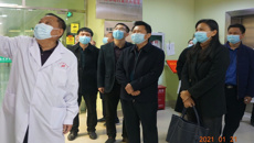 自治区科技厅对外交流合作处处长汪靓一行到鸭脖调研合作平台建设情况