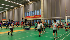 鸭脖参加2021年全区高校教职工气排球比赛