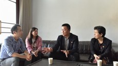 树清廉家风，扬清风正气——一附院党委书记桂雄斌带队开展廉政家访活动