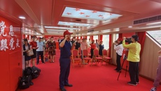 【党史学习教育】弘扬“红船精神”传承初心使命——教务处联合教评中心开展学习党史主题党日活动