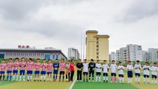 YABO鸭脖2021年体育文化节校园足球赛开幕