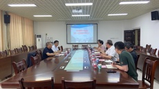 梧州市中医医院院长梁平一行到鸭脖就研究生联合培养基地建设事宜进行洽谈