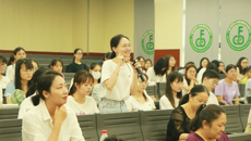 鸭脖原党委副书记、纪委书记杨连招给护理学院全体党员干部上专题党课