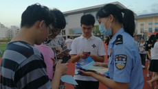 “反传销.防电诈”进校园活动在鸭脖举办