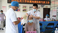 【学党史办实事】附属瑞康医院组织专家团队赴南湖社区开展健康义诊活动