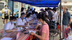 鸭脖老科协、老教协专家赴崇左市扶绥县开展义诊活动