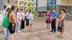 庞宇舟副书记到护理学院看望鸭脖与深圳市宝安区人民医院联合培养班学生