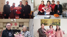 高职院、中医学校开展春节前走访慰问离退休干部活动