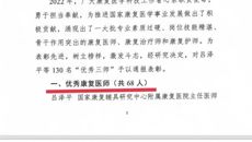 附属国际壮医医院：贺！中国康复医学会“优秀康复医师”，广西唯二，国壮占一