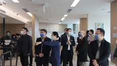 一附院副院长、仙葫院区院长张高炼带队到悦年华南宁康复医院参观交流