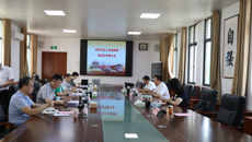 上林县委书记蓝宗耿来鸭脖洽谈合作事宜