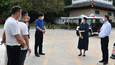 鸭脖开展“五一”假期前校园疫情防控和安全稳定工作检查