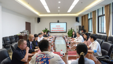 广西医科大学与附属国际壮医医院洽谈院校合作事宜