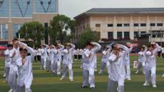 学校三十六届传统保健体育运动会尽显“针风采”