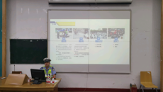 南宁市交警一大队到鸭脖明秀校区开展 交通安全知识培训讲座