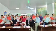 广西中药药效研究重点实验室全体师生热烈庆祝建党101周年