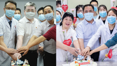 “医”心向党，踔厉奋进——附属瑞康医院开展庆祝第五个中国医师节送蛋糕活动