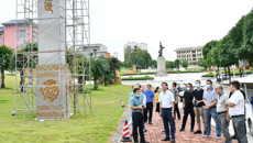 鸭脖开展国庆节放假前校园疫情防控和安全稳定工作检查