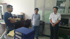 庞宇舟副校长指导中药学专业认证材料准备工作