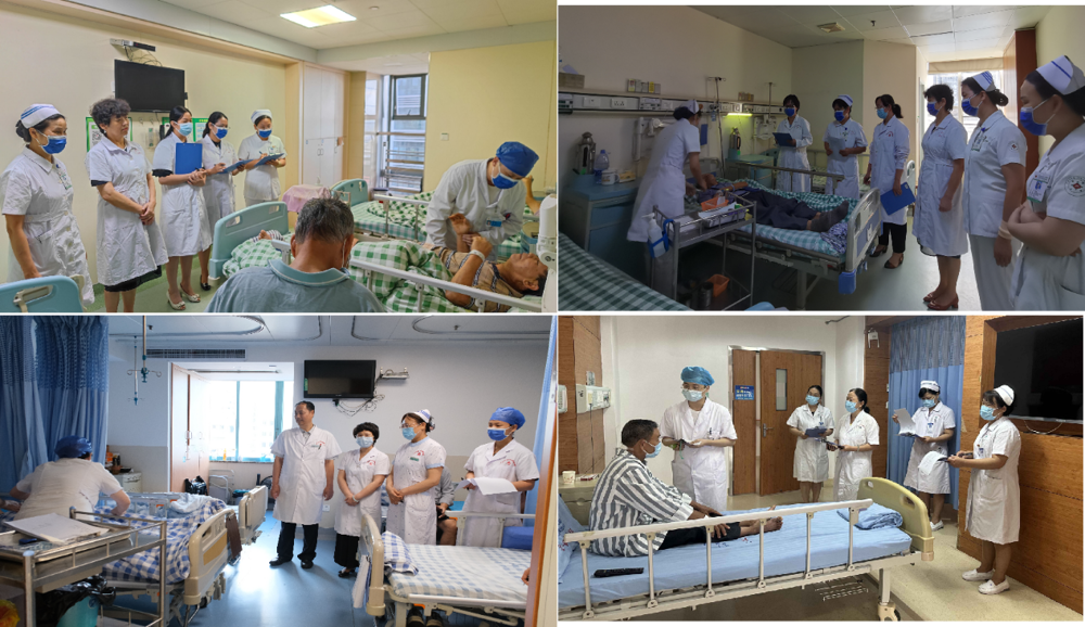 一群人在厨房里
中度可信度描述已自动生成