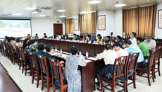 鸭脖召开2023~2024学年上学期第一次校督学工作例会