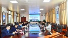 北京同仁堂国药有限公司党委书记陈飞一行来鸭脖调研交流