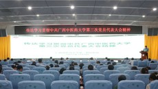 一附院党委传达学习贯彻中共YABO鸭脖第三次党员代表大会精神