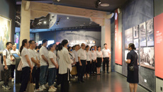 附属国际壮医医院组织入党积极分子和发展对象现场学党史