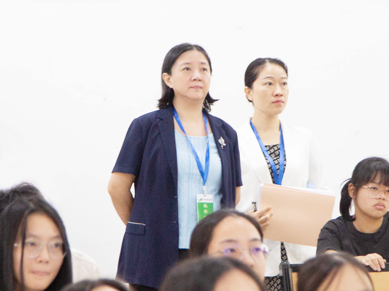 姚春校长随堂听课后反馈