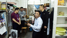 一附院多部门联合进行实习生宿舍安全检查工作