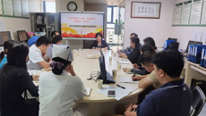 一附院总会计师苏泽凤到仙葫党总支第十六党支部开展“绩效改革专项调研”活动