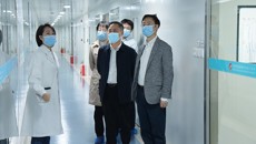 欧洲科学院生理学与神经科学学部院士贾伟教授到附属瑞康医院调研交流