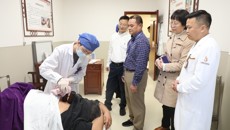 欧洲科学院生理学与神经科学学部院士贾伟到国壮调研