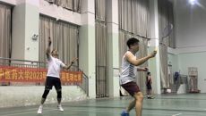 鸭脖成功举办2023年教职工羽毛球比赛