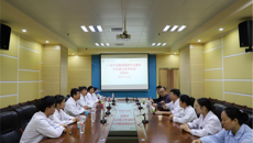 广西中医眼科质控中心到贵港中医医院调研